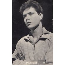 Cliff Richard Young Star Series Old Photo Postcard