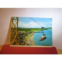 CHAIR LIFT, ,BRAY, CO. WICKLOW, IRELAND used postcard by John Hinde 1975 pm =