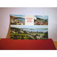 multiview, GRANGE-OVER-SANDS, Cumbria unused postcard =