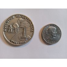 1786-1986 boylston bicentennial Medal