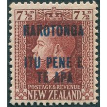 Cook Islands 1919 7½d red-brown SG53 unused