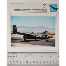 A.J.I. T-610 Super Pinto - USA - Attack & Close Support - Collectors Club Card