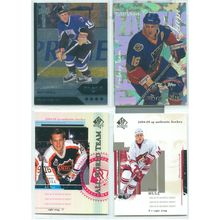Brett Hull 7x card lot incl Insert, Quad Diamond, Kraft Jumbo, Retro