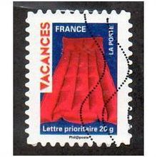 FRA 2009 (56c) 'VACANCES - AIRBED' FINE USED (EBID11090)