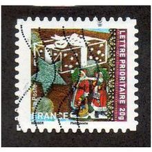 FRA 2010 (58c) 'CHRISTMAS' FINE USED (EBID21657)