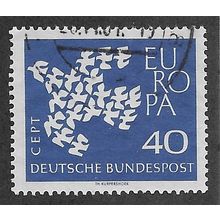 GER 1961 40pf 'EUROPA' FINE USED (EBID62-115)
