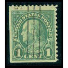 Used 632 1c Benjamin Franklin Very Fine BPS M08620