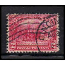 Used 329 2c Founding of Jamestown Average Plus K1214