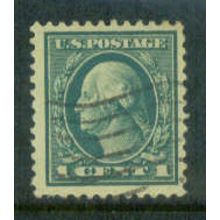 Used 498 1c George Washington Fine Plus A10531
