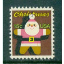 1800 15c Santa Ornament Fine MNH Plt/20 LR 38886-91 L14632