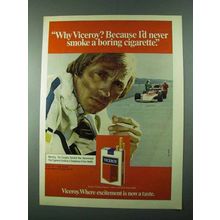 1975 Viceroy Cigarettes Ad - Smoke a Boring Cigarette