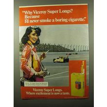 1975 Viceroy Cigarettes Ad - Why Super Longs?