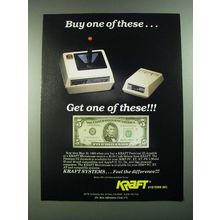 1988 Kraft Micromouse and Premium III Joystick Ad