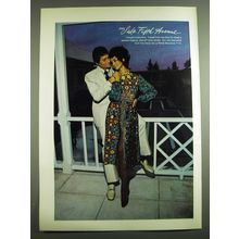 1971 Saks Fifth Avenue Oscar de La Renta Boutique Fashion Advertisement