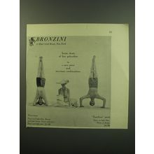 1949 Bronzini Swim Shorts Advertisement - Photo by John Rawlings