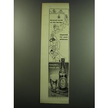 1949 Black Horse Ale Ad