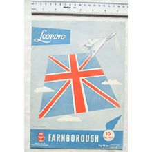 1953 Looping No. 10, Farnborough, Text in Swedish