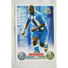 2007/08 Topps Match Attax Trading Card - Titus Bramble, Wigan Athletic