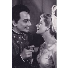 Peggy Ashcroft Benedick & Beatrice Royal Shakespeare Company Theatre Postcard