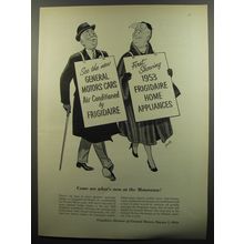 1953 Frigidaire Appliances Ad - Come see what's new at the Motorama!