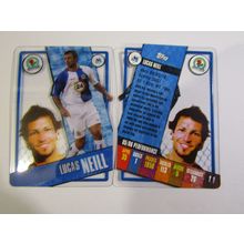 11. Lucas Neill - Blackburn Rovers - Topps - I-Cards 2006/07 Football Card