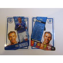 31. Phil Neville - Everton - Topps - I-Cards 2006/07 Football Card