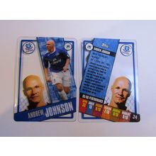 34. Andrew Johnson - Everton - Topps - I-Cards 2006/07 Football Card