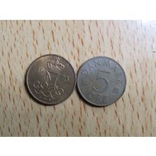Denmark 1973 5 Ore Coin