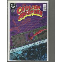 The Crimson Avenger, #2, DC Comic, 1988, Mid Grade