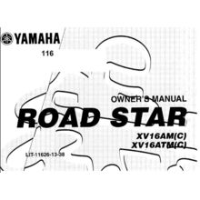 YAMAHA XV16AM(C) XV16ATM(C) OWNERS MANUAL 1999 MOTORCYCLE 110 PAGES IN ENGLISH