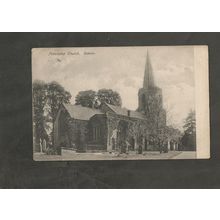 Postcard Somerset Pitminster Church