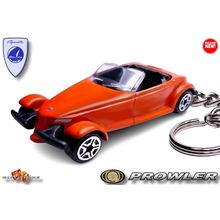 RARE KEYCHAIN ORANGE PLYMOUTH PROWLER CUSTOM Ltd Ed.