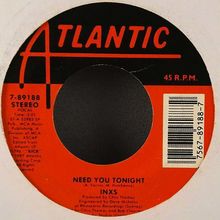 INXS - Need You Tonight / I'm Coming Home Vinyl 45