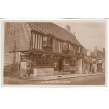 The Star Inn Alfriston East Sussex RP Postcard 50