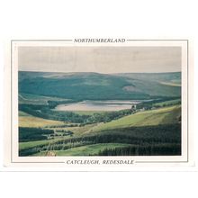 CATCLEUGH, REDESDALE, NORTHUMBERLAND used postcard 1991 pm =