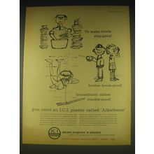1962 ICI Imperial Chemical Industries Ad - To make bowls chip-proof