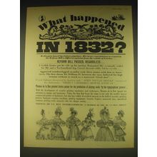 1962 Thomas de la Rue International Ad - What happened in 1832?