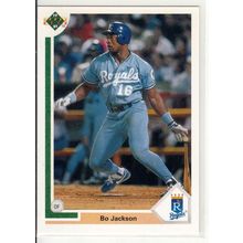 1991 Upper Deck baseball Bo Jackson card 545- NM - Royals