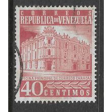 VENEZUELA 1958 40c RED GPO CARACAS SG 1482 FINE USED#