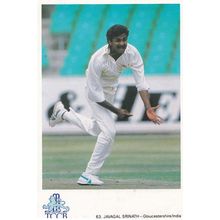 Javagal Srinath Gloucester India International Team Cricketer Cricket Postcard