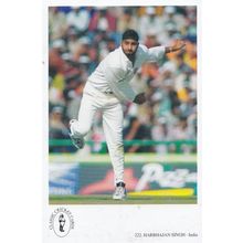 Harbhajan Singh India International Team Cricketer Cricket Postcard