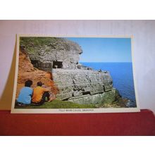 TILLY WHIM CAVES, SWANAGE, DORSET unused postcard Colourmaster =