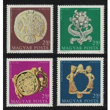 Hungary Jewelled Treasures National Museum 4v 1973 MNH SG#2830-2833