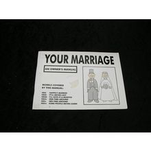 Your Marriage an Owners Manual by Martin Baxendale