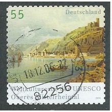GER 2006 55c (S/A)' U.N.E.S.C.O (RHINE VALLEY) ' FINE USED (EBID42-755)