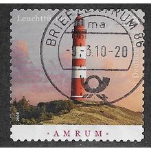 GER 2008 €0.55 (S/A) 'LIGHTHOUSES -AMRUM' FINE USED (EBID66-094)