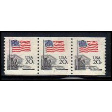 Used 1895 20c U.S. Flag Very Fine PNC 5/3 PA2225