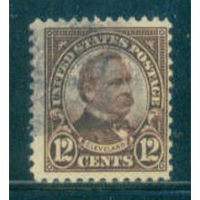 Used 564 12c Grover Cleveland Barely Clears A15859