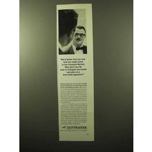 1964 Lufthansa Airlines Ad - Stand in the Common Market