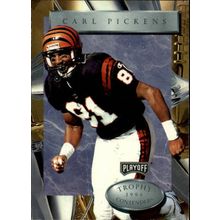 1996 Playoff Football Trophy Contenders Carl Pickens #110